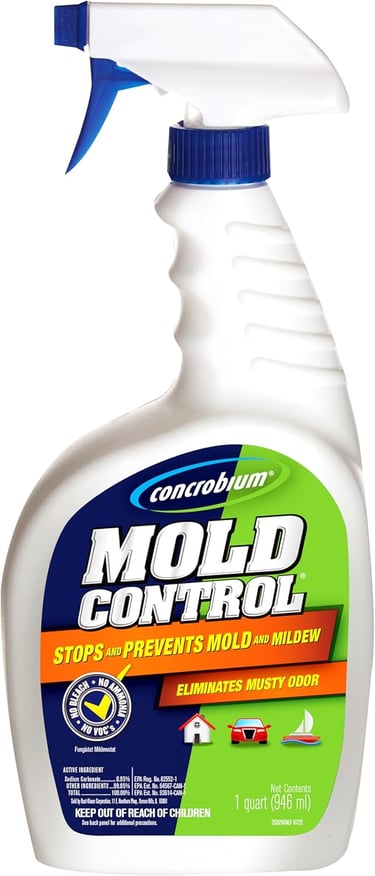 Concrobium Mold Control, 32 oz Spray – Eliminates & Prevents Mold – EPA-Registered, Bleach-Free, Odo