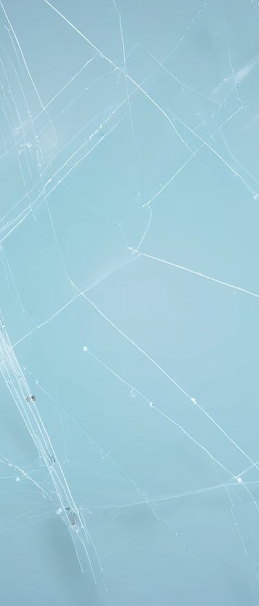 Fondo liso azul claro - guardas asimetricas