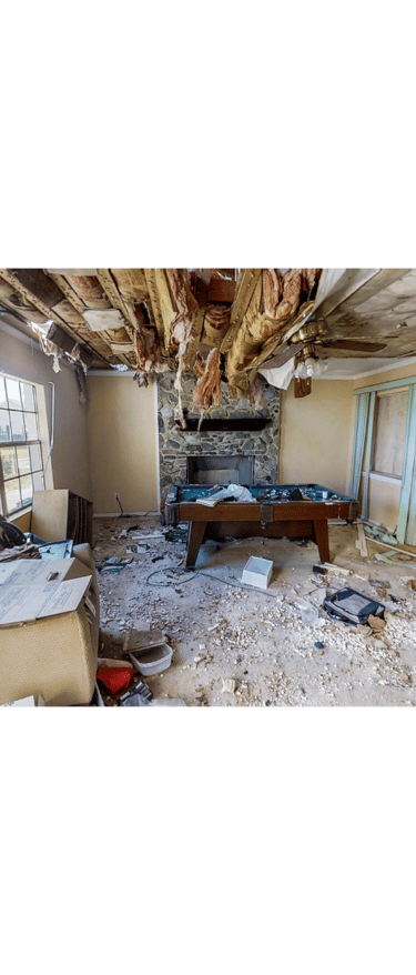 Home in Ottawa requiring restoration services