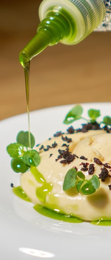 Création culinaire du Chef Camille Adam 