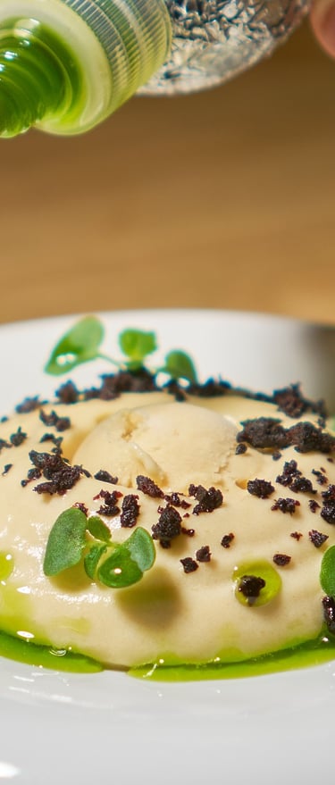 Création culinaire du Chef Camille Adam 