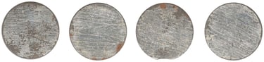 1956 Figuritas Cola Basquetball Tin Disc Rare Basketball Cards Argentina (back)
