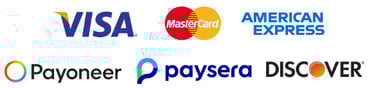 Gocek Limousine secure payment options visa mastercard americanexpress payoneer paysera discover