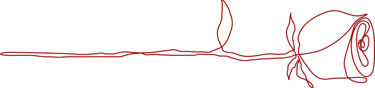 Allure Dance Studios rose outline red