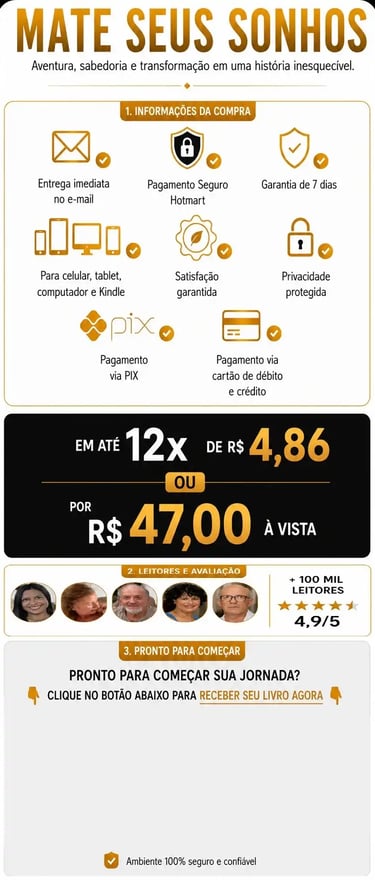 Livro Mate Seus Sonhos CTA 47