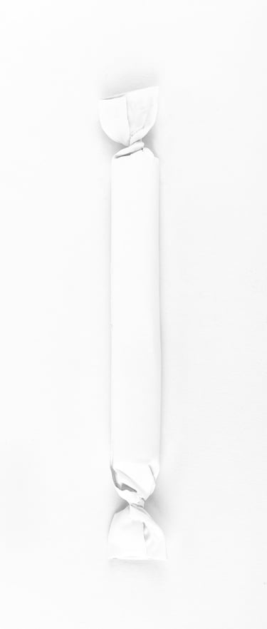 a candy bar with a white background