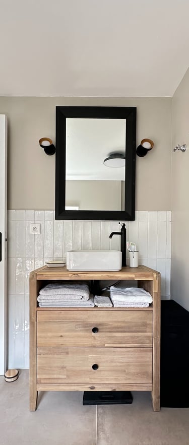 meuble vasque avec miroir