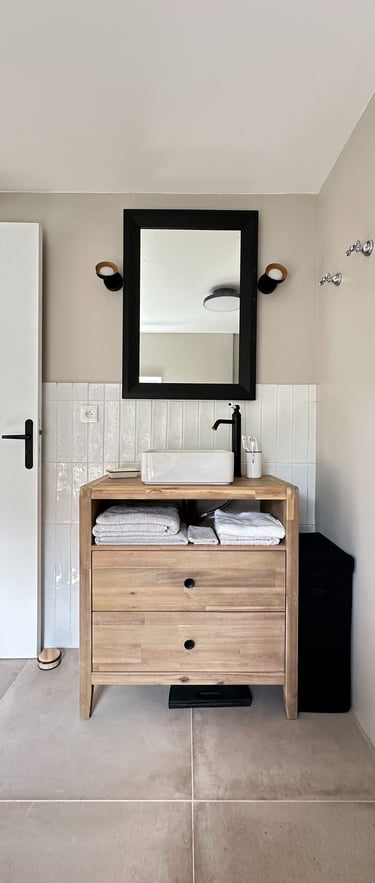 meuble vasque avec miroir