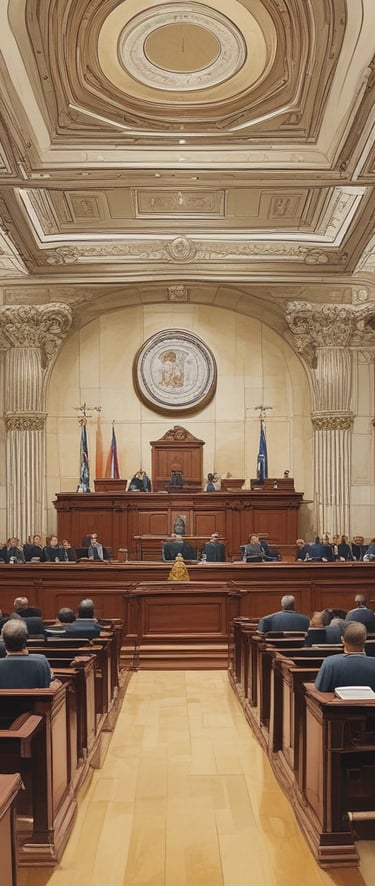 photo of white staircase