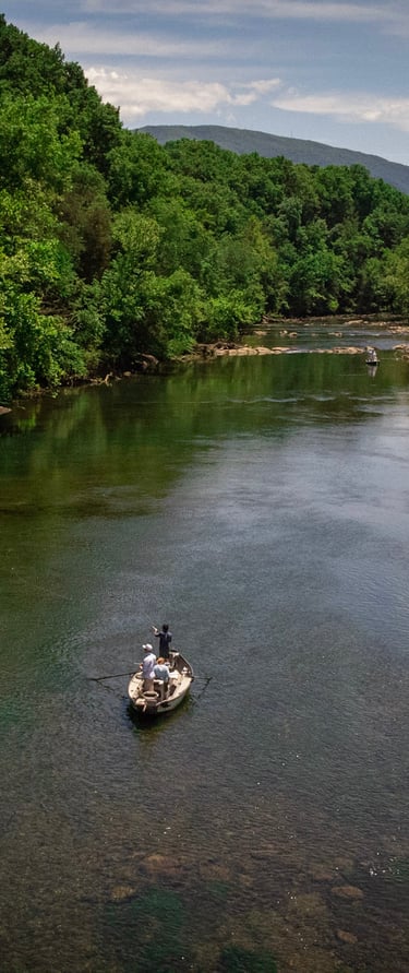 June on the South Holston River in Tennessee.