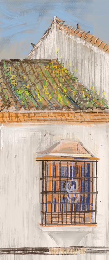 Songbirds in Ronda - digital postcard