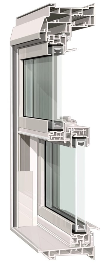 Double Pane Double Glazed window