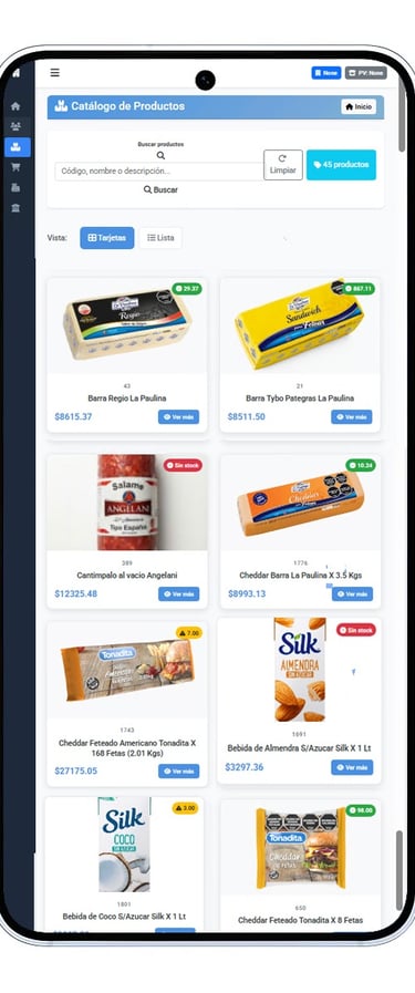 Selecciona Productos para el Pedido