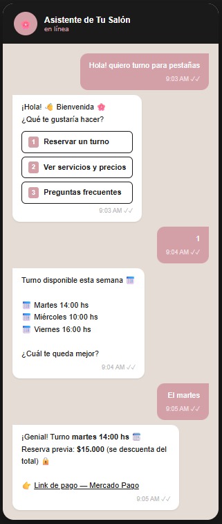 Automatización chatbot
