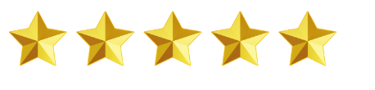 5 golden stars
