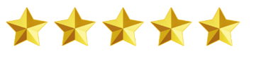 5 golden stars