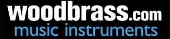 a logo for woodbrass website