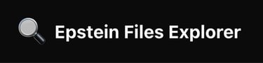 Epstein Files Explorer