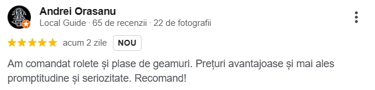 Parere client plase tantari tip plisse instalare la domiciliu Ilfov Sev Home