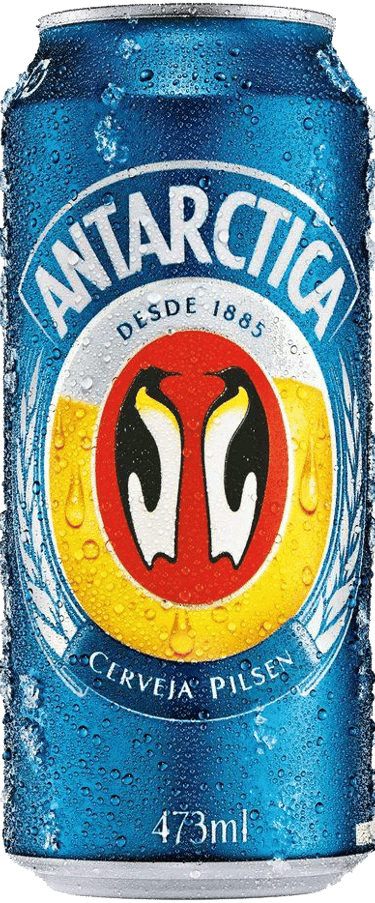 cerveja antarctica latão 473 ml