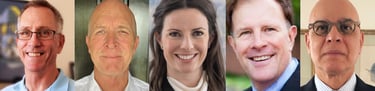 Picture of Avivid's 5 advisors: four men and one woman.
