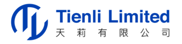 Tienli Limited logo - sourcing and business services Greater China