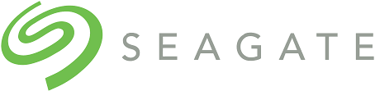 a seagate logo with the word seagate