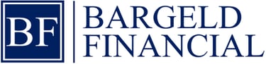 The logo of the registered investment advisor Bargeld Financial.