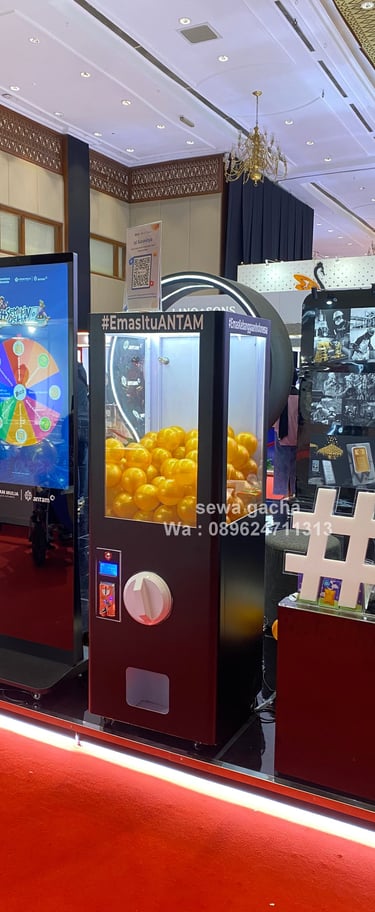 sewa mesin gacha gachapon jakarta