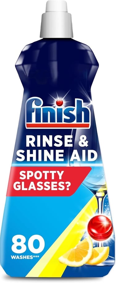 a bottle of rinsee rinsee shine aid spotless spotless spot