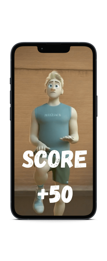 homme qui fait du sport avec une application de sport