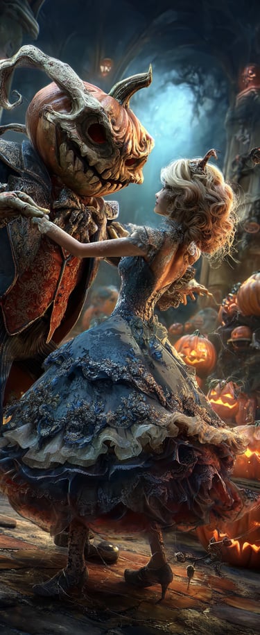pumpkin king dancing 