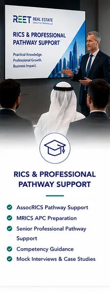 Real Estate Executive Training RICS Pathway Training