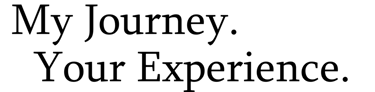 a black and white text that says, my journey through the years of my journey