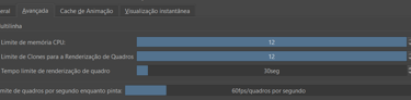 Como melhorar a performance do Krita com a CPU