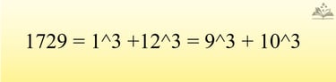 the sum of two cubes?