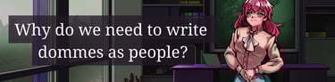 why write dommes as people