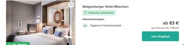 Travelcircus Hotel Deal München