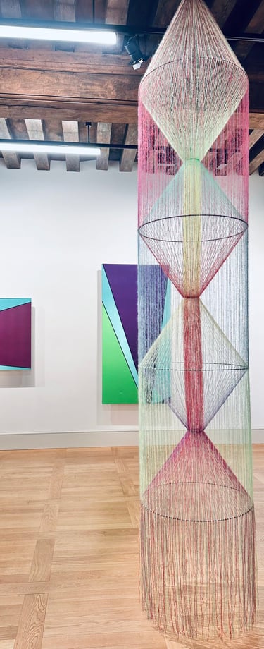 Chromo Column, 2026 Exhibition Formes Ouvertes Institute Suédois Paris©16mag