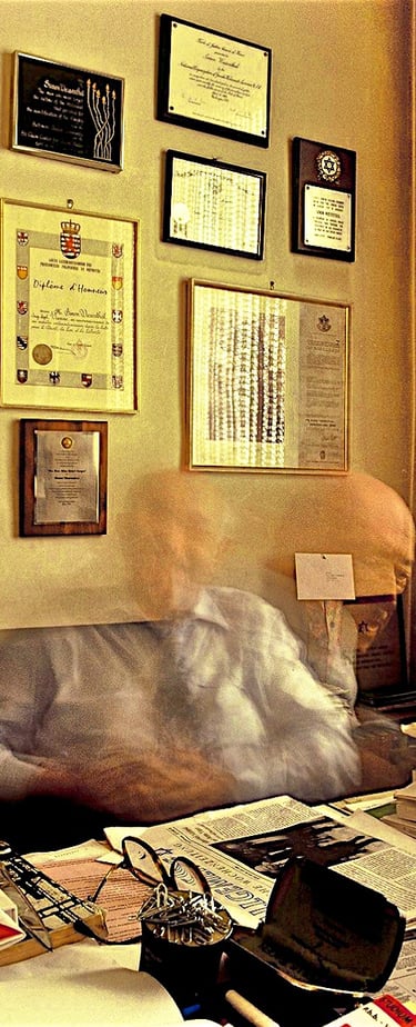 Simon Wiesenthal © 1993 Heinz Lechner