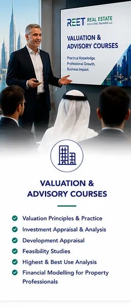 Real Estate Executive Training Valuation and advisory courses