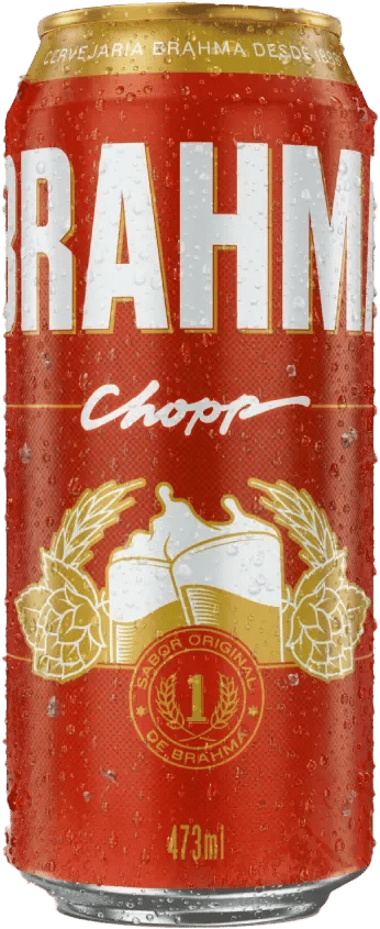 cerveja brahna latão 473 ml