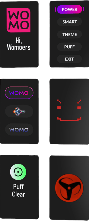 womo slim ULTRA Compatible OX Pods