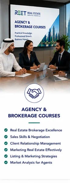 Real Estate Executive Training Agency and Brokerage Courses