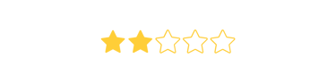 three stars are shown in the middle of a black background