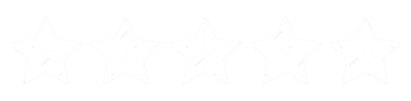 a group of five white paper stars