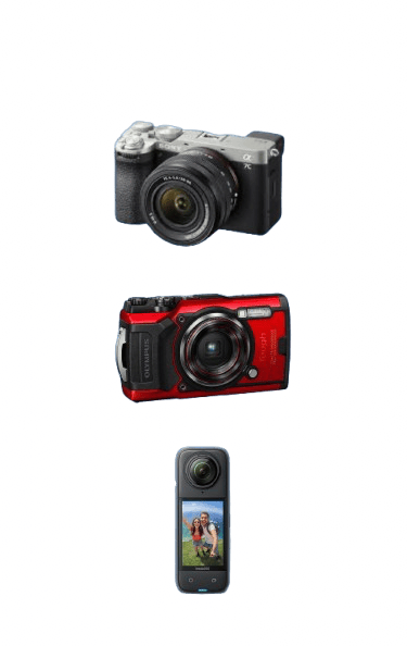 Professional underwater cameras and housings for sharp photos of your Gili Scuba Diving adventure.
