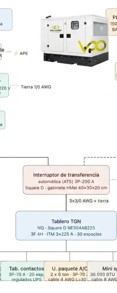 Diagrama Técnico Instalación Electrica