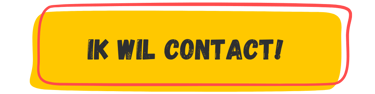 Yellow contact button with Dutch text Ik wil contact inside a red hand-drawn frame.