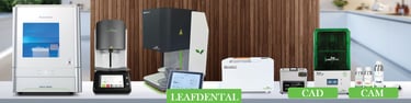 Flujo digital cad/cam para fabricar zirconia, pmma, emax, disilicato de litio, peek y resina impresa